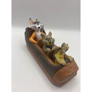 Disney Splash Mountain Log Flume Toy Br'er Fox Bear Rabbit Ride Vehicle